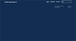 Desktop Screenshot of powelltrachtman.com